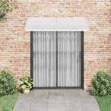 Vidaxl deurluifel 200x100 cm pc grijs