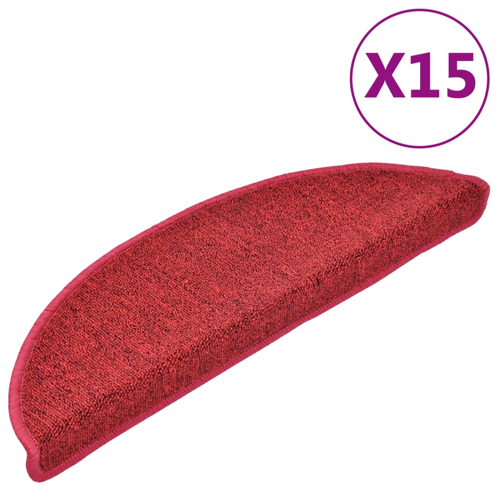 Vidaxl 15 ST PEDAL POT 56x17x3 cm Bordeaux Red