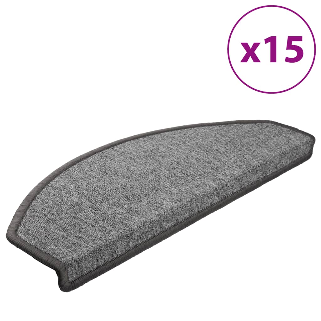 Vidaxl 15 Stites 65x24x4 cm grigio scuro