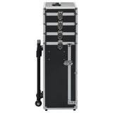 Vidaxl Make-Up Trolley Aluminium Black