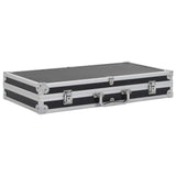 Vidaxl wapenkoffer aluminium abs zwart