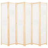 Vidaxl kamerscherm met 6 panelen 240x170x4 cm stof crème