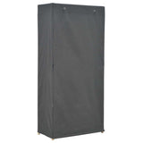 Vidaxl kledingkast 79x40x170 cm stof grijs