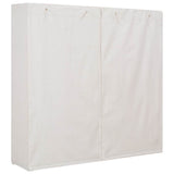 Vidaxl kledingkast 173x40x170 cm stof wit