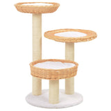 Vidaxl Cat Stracing Post avec sisal grattant bien sûr Willow Wood