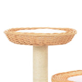 Vidaxl Cat Stracing Post avec sisal grattant bien sûr Willow Wood