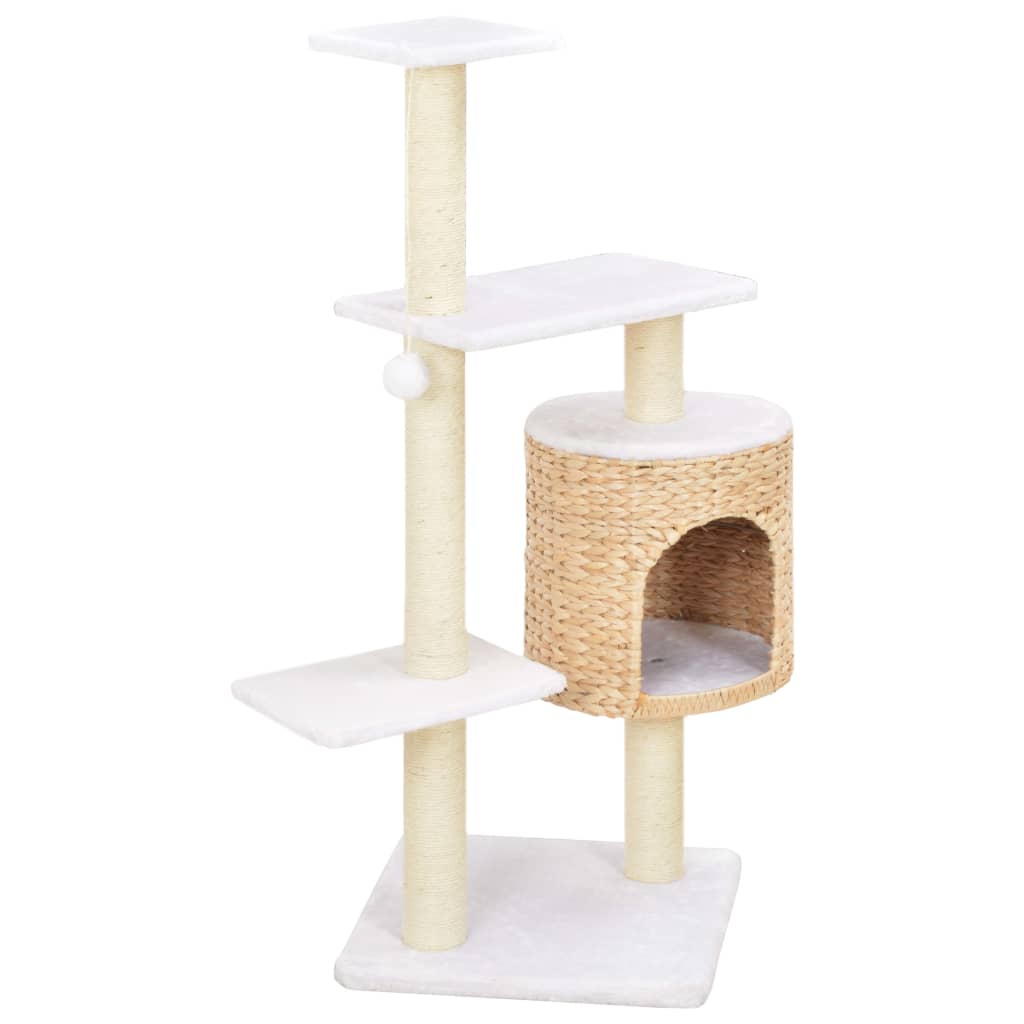 VidaXL cat scratching post with sisal scratching pile of seagrass