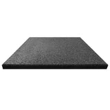 Vidaxl Valt Tile 6 ST 50x50x3 cm Gummischwarz