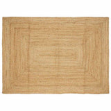 Vidaxl vloerkleed handgemaakt 160x230 cm jute naturel
