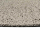Vidaxl placemats 4 st rond 38 cm katoen effen grijs