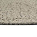 Vidaxl Placemats 4 Sts Round 38 cm Coton Grey