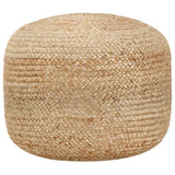Vidaxl poef handgemaakt 45x30 cm jute