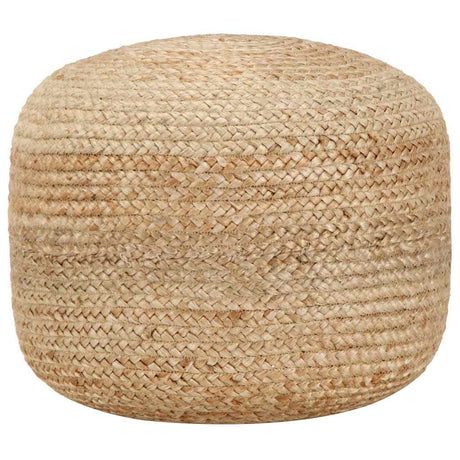 Vidaxl poef handgemaakt 45x30 cm jute