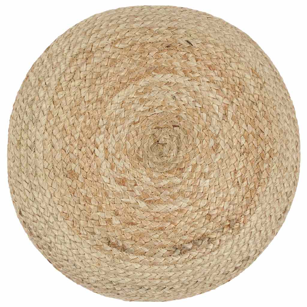 Vidaxl poef handgemaakt 45x30 cm jute