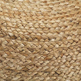 Vidaxl poef handgemaakt 45x30 cm jute