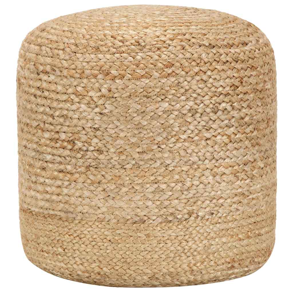 Vidaxl poef handgemaakt 40x45 cm jute