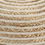 Vidaxl poef handgemaakt 40x45 cm jute