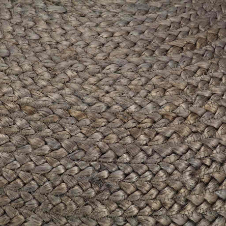 Vidaxl poef handgemaakt 45x30 cm jute lichtgrijs