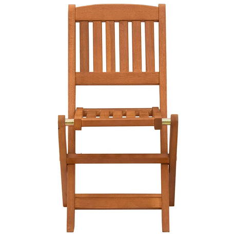 Vidaxl kinderklapstoelen, 2 stuks, van massief eucalyptushout
