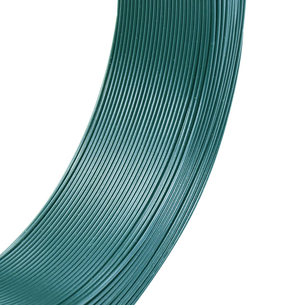 Vidaxl Hekbind Thread 250 m 0,9 1,4 mm ocel Blackish Green