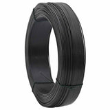 Vidaxl hekbinddraad 250 m 0,9 1,4 mm staal antraciet
