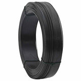 Vidaxl hekbinddraad 250 m 0,9 1,4 mm staal antraciet