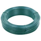 Vidaxl hekbinddraad 250 m 1,4 2 mm staal zwartachtig groen