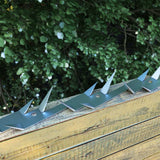 Vidaxl Wall Spikes 25 szt. 1 m stal