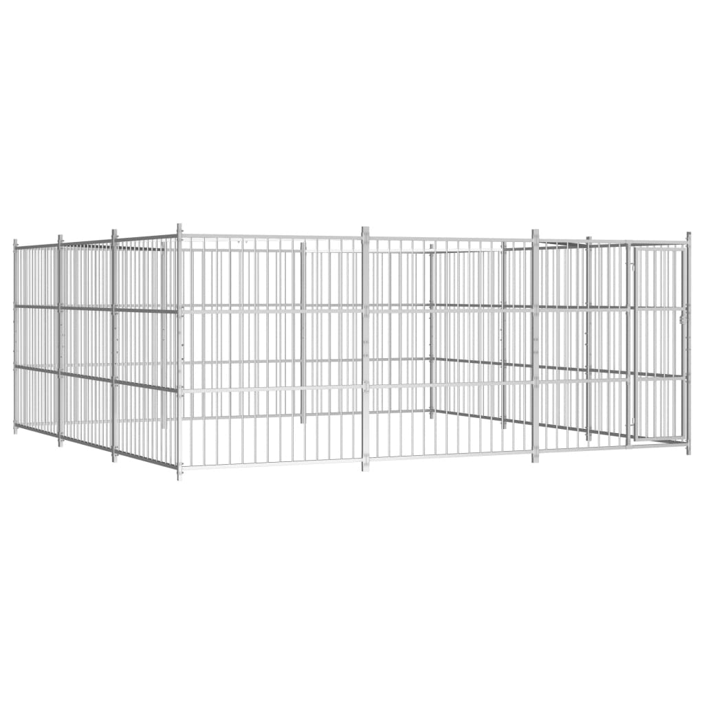 Vidaxl Dog Kennel for Outside 450x450x185 cm