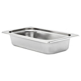 Vidaxl gastronormbakken 8 st gn 1 3 65 mm roestvrij staal