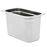 Vidaxl gastronormbakken 4 st gn 1 3 200 mm roestvrij staal