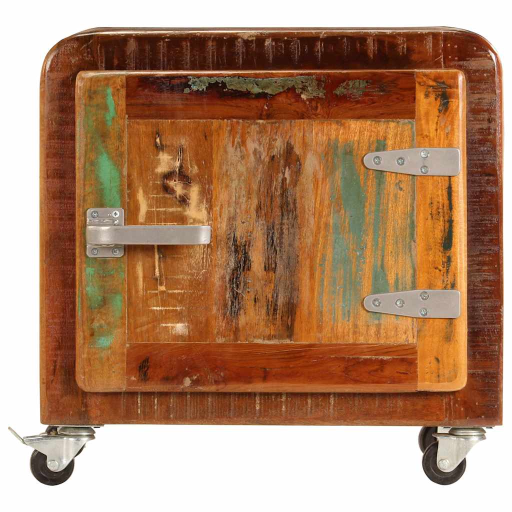 Vidaxl nachtkastje 50x30x50 cm massief gerecycled hout