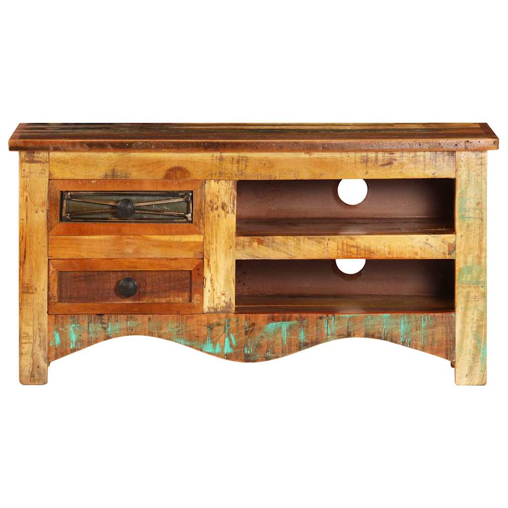 Vidaxl tv-meubel 80x30x40 cm massief gerecycled hout
