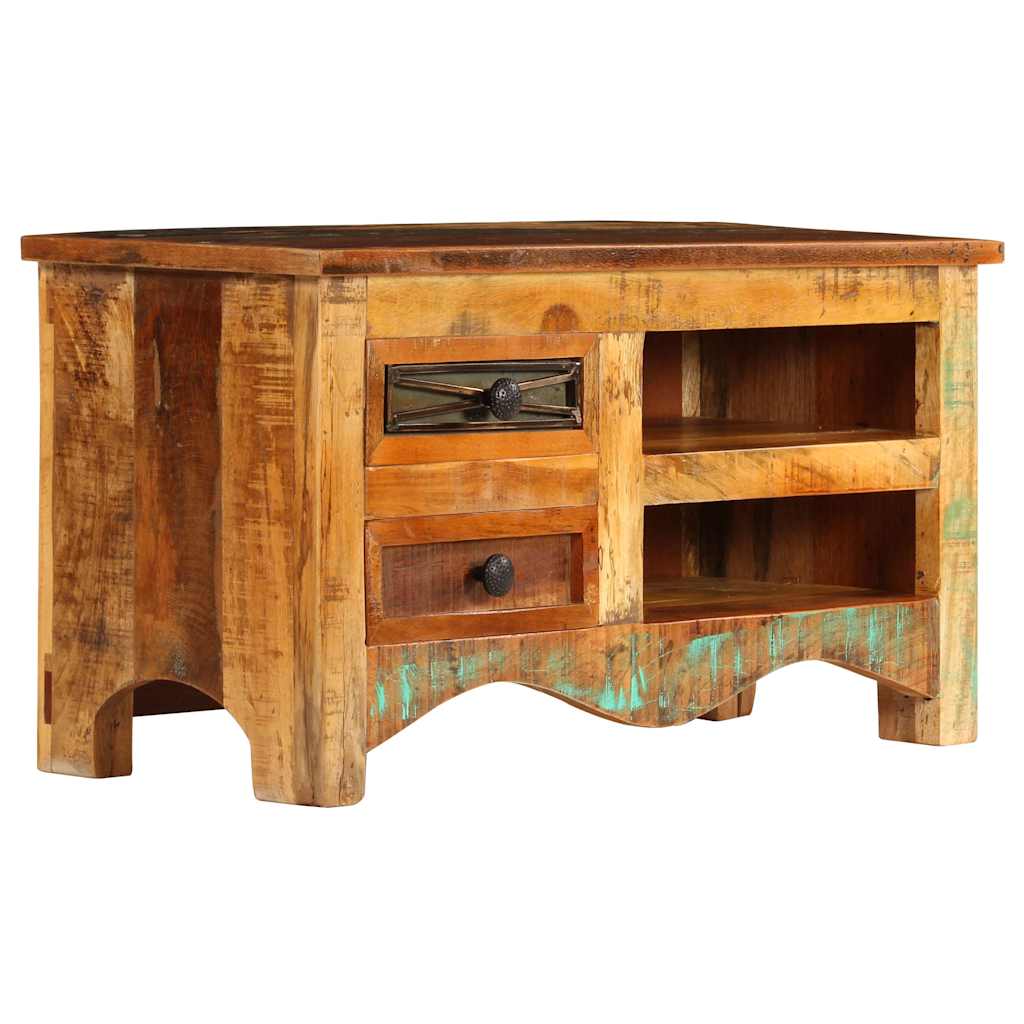 Vidaxl tv-meubel 80x30x40 cm massief gerecycled hout