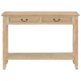 Vidaxl wandtafel 110x35x80 cm hout
