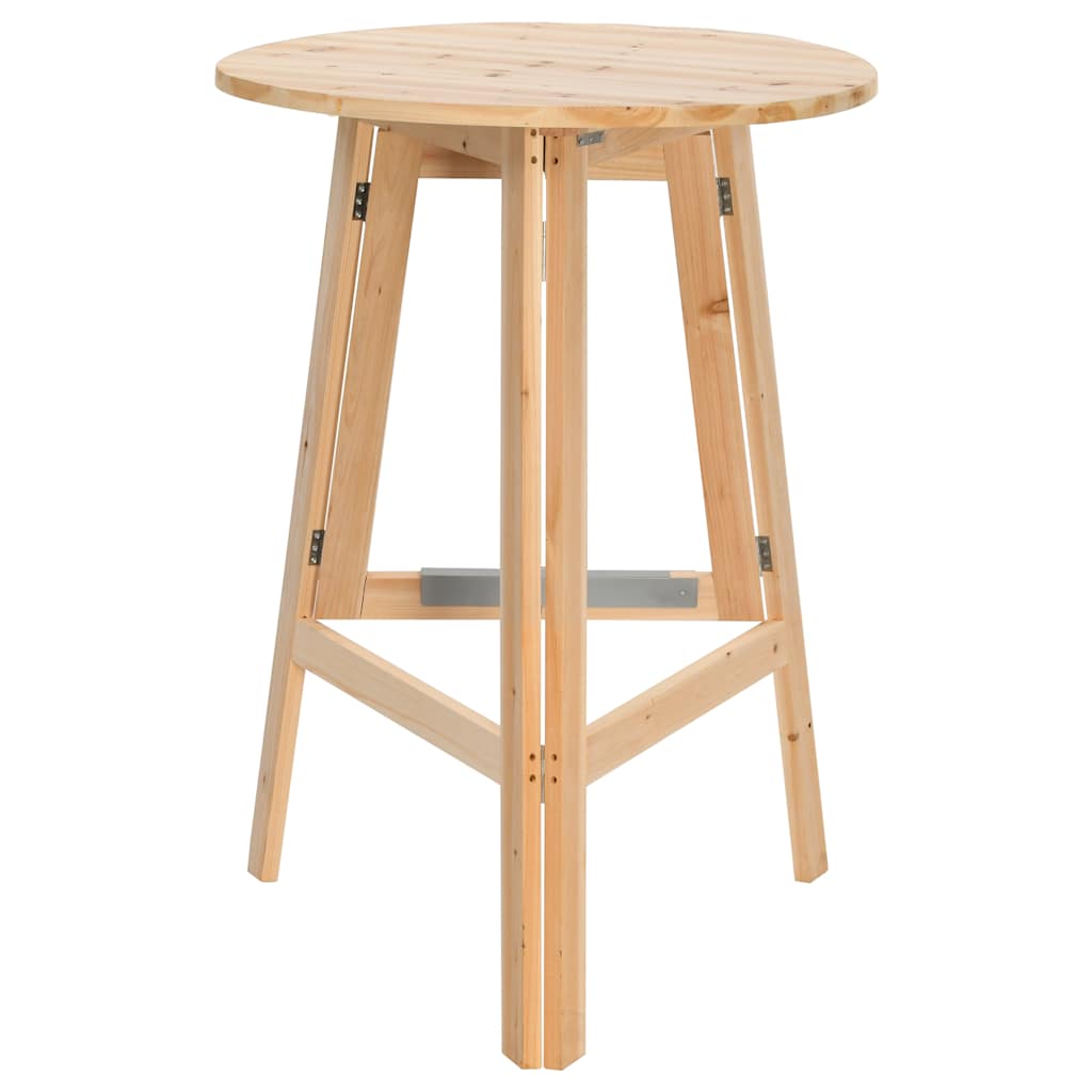 Vidaxl bartafel inklapbaar 78 cm vurenhout