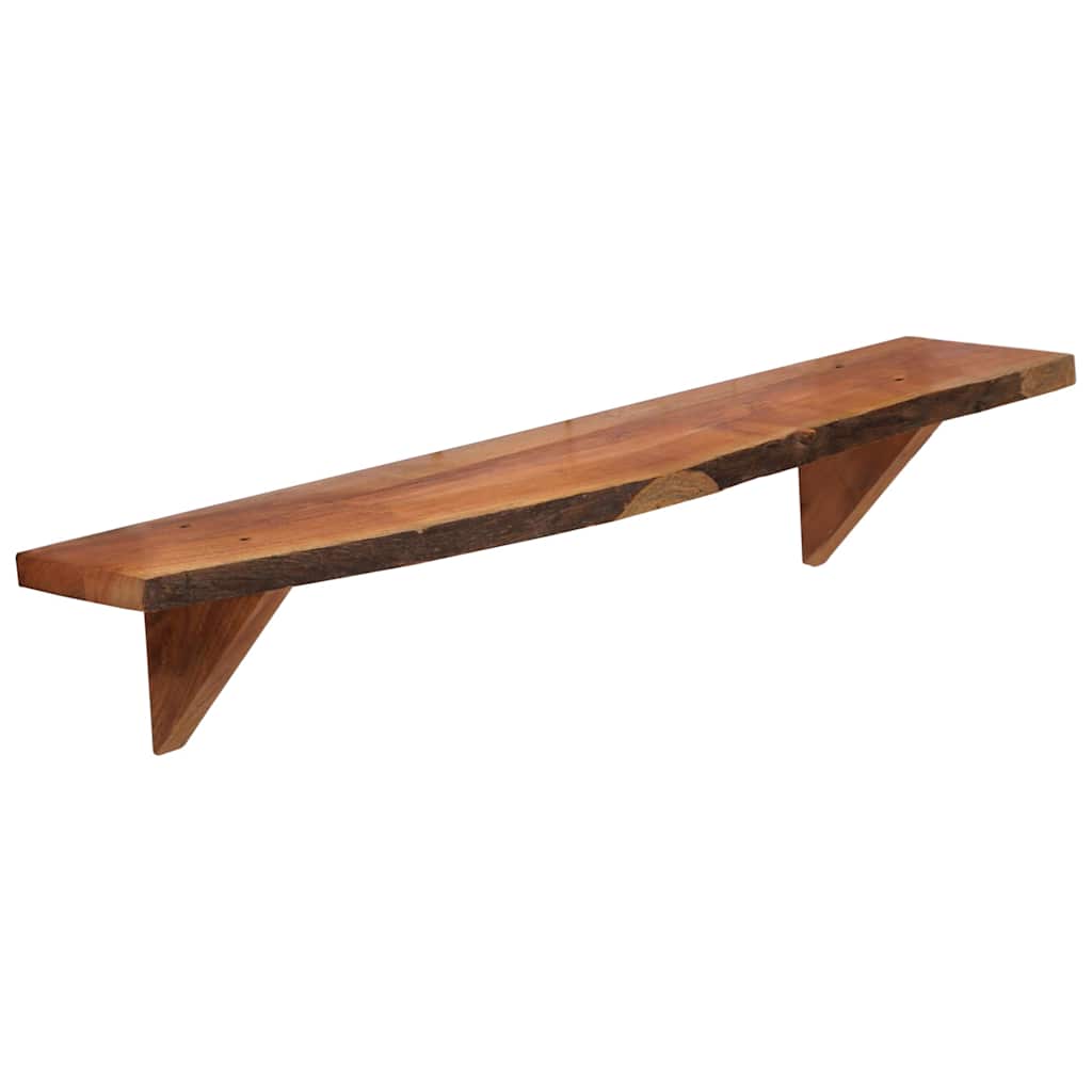 Vidaxl wandschappen 2 st 90x20x18 cm massief acaciahout