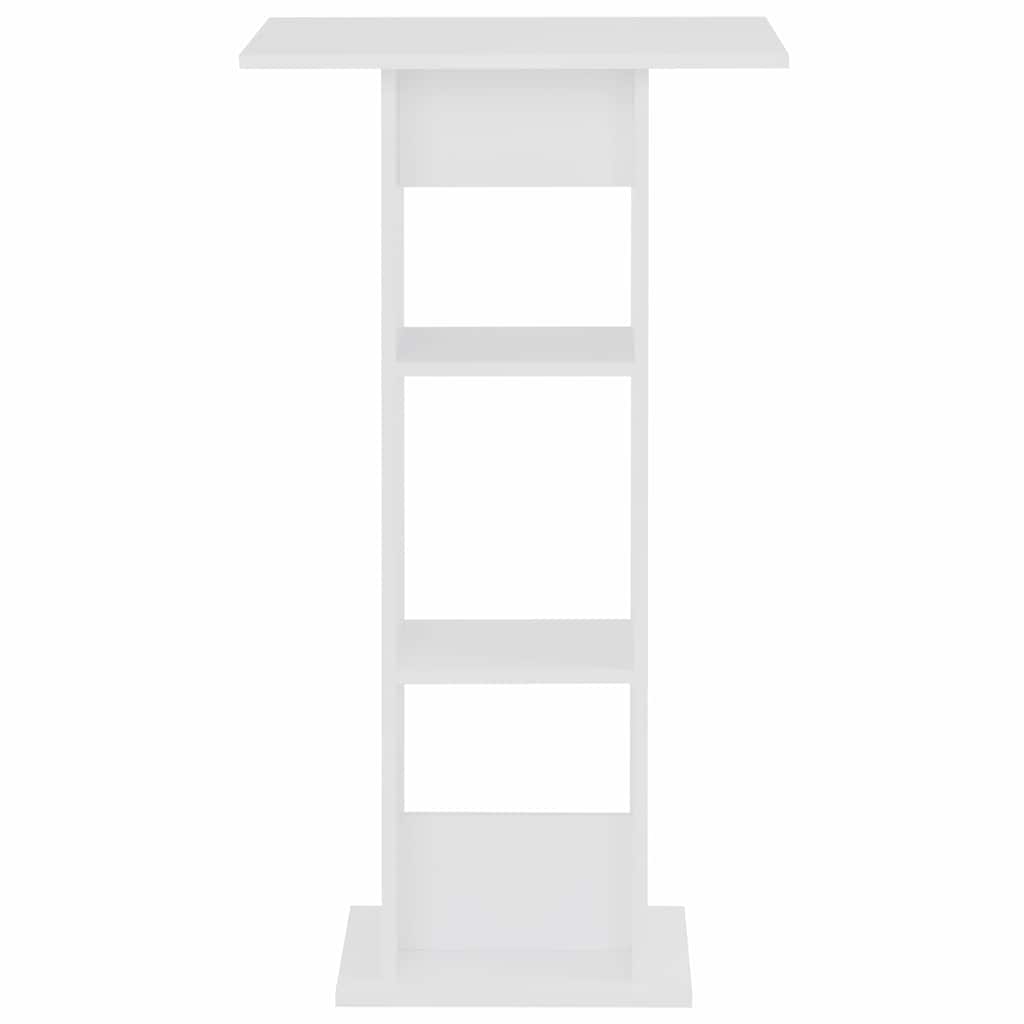 Vidaxl bartafel 60x60x110 cm wit
