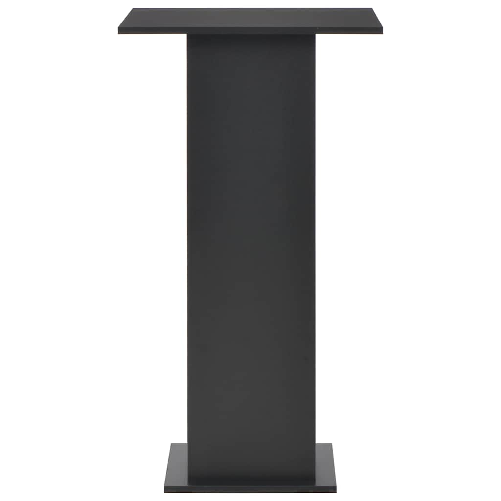 Vidaxl bartafel 60x60x110 cm zwart