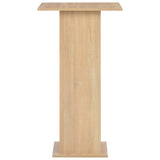 Vidaxl bartafel 60x60x110 cm eikenkleurig