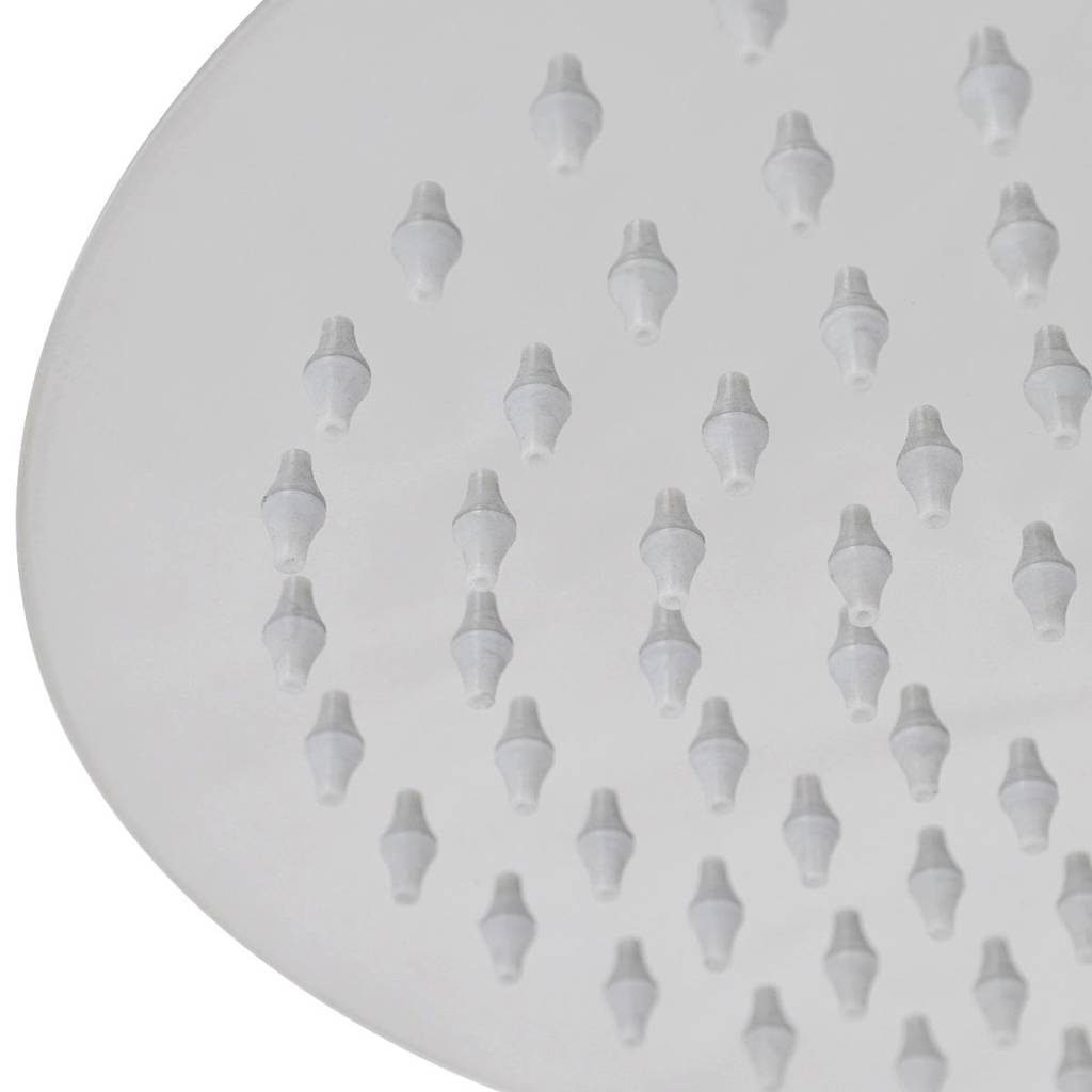 Vidaxl regendouchekop 2 st rond 30 cm roestvrij staal