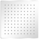 Vidaxl regendouchekoppen 2 st 20x20 cm roestvrij staal