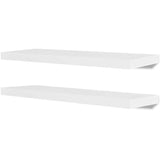 Vidaxl wandplanken 4 st 80 cm wit