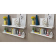 Vidaxl wandplanken 4 st 100 cm wit