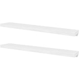 Vidaxl wandplanken 4 st 120 cm wit