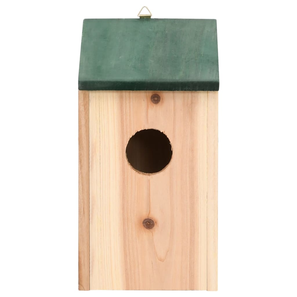 Vidaxl Bird Houses 8 pcs 12x12x22 cm de madera