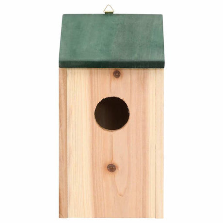 Vidaxl vogelhuisjes 8 st 12x12x22 cm hout