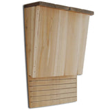 Vidaxl Fliedermais Cabinetten 4 PCS 22x12x34 cm Holz