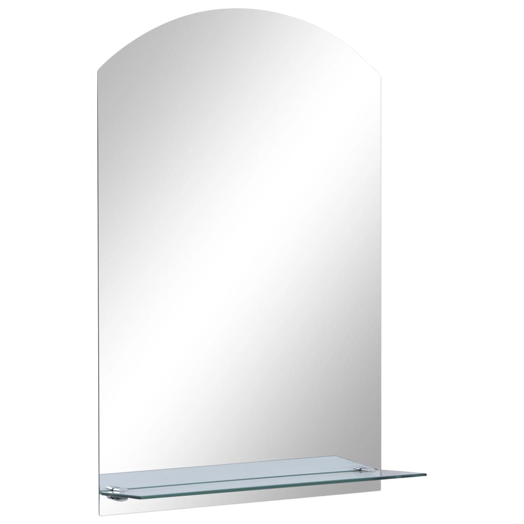 VidaXL wall mirror with shelf 40x60 cm hardened glass