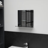 VidaXL wall mirror with shelf 30x30 cm hardened glass